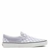 Vans Checkerboard Classic Slip-On In Languid Lavender/True White