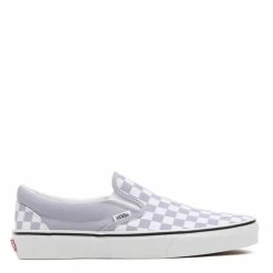 Vans Checkerboard Classic Slip-On In Languid Lavender/True White