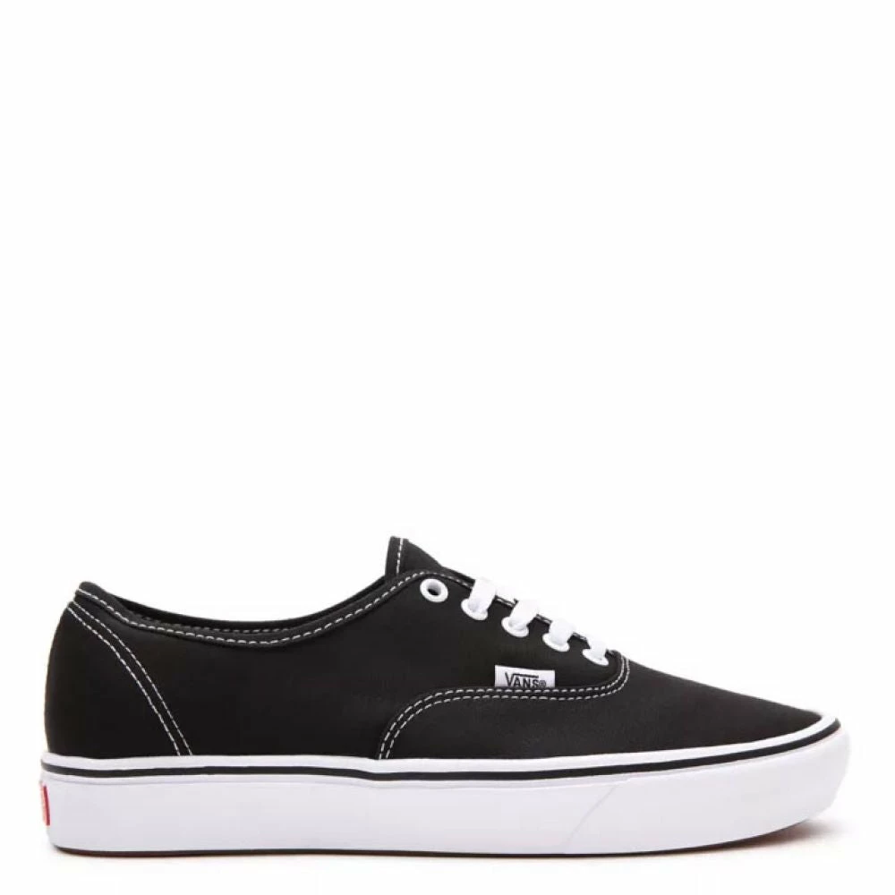 Vans Classic ComfyCush Authentic In Black/True White 3 Vans Classic ComfyCush Authentic In Black/True White