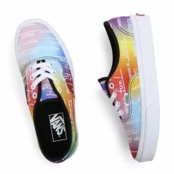 Vans Pride Authentic In Rainbow/True White -Shoe Shop 0a5krdasa 3 1100x