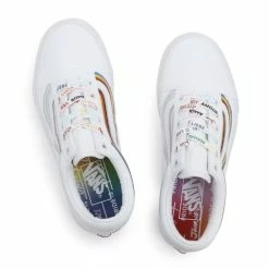 Vans Pride Old Skool In White/True White -Shoe Shop 0a5krfb5u 3 1100x