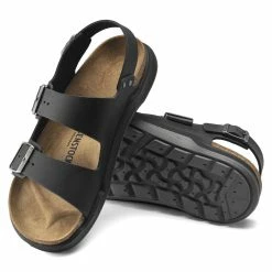 Birkenstock Men's Milano CT Oiled Leather In Black -Shoe Shop 1018426 511w 3 1100x