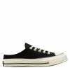 Converse Chuck 70 Mule Recycled Canvas In Black/Black/Egret -Shoe Shop 172591c 1 1100x