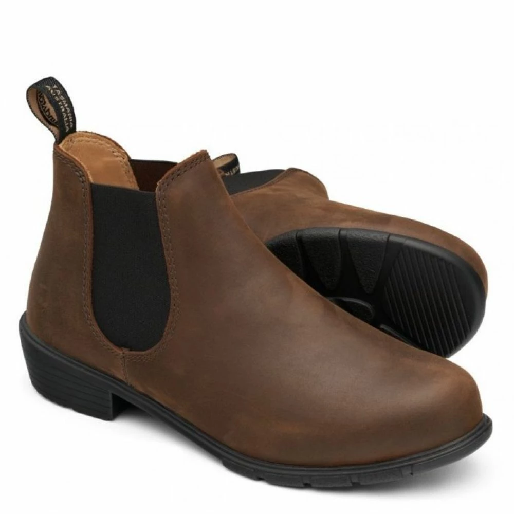 Blundstone Women's Series Low Heel 1970 In Antique Brown 5 Blundstone Women's Series Low Heel 1970 In Antique Brown - Image 3
