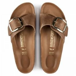 Birkenstock Women's Madrid Big Buckle Oiled Leather In Cognac (Narrow Width) 10 Birkenstock Women's Madrid Big Buckle Oiled Leather In Cognac (Narrow Width) -Shoe Shop 1 0 1006525 top 1100x