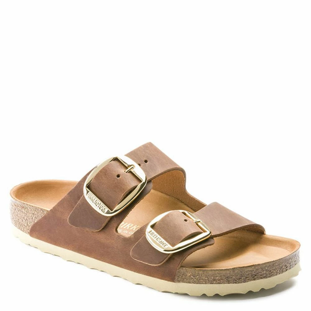 Birkenstock Women's Arizona Big Buckle Oiled Leather In Cognac (Narrow Width) 4 Birkenstock Women's Arizona Big Buckle Oiled Leather In Cognac (Narrow Width) - Image 2