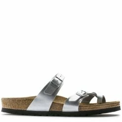 Birkenstock Mayari Birko-Flor In Silver