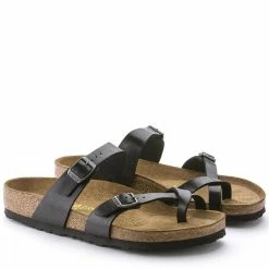Birkenstock Mayari Birko-Flor Graceful In Licorice -Shoe Shop 1 0 1063 birkenstock womens mayari graceful black licorice 171391 03 1100x