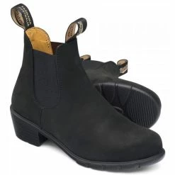 Blundstone Women's Series Heel 1960 In Black Nubuck -Shoe Shop 1 9 1960 blacknubuck pair 1024x1024 439b5841 c366 4da3 9846 ffb43879fb14 1100x