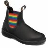 Blundstone Women's Original 2105 In Black With Rainbow Elastic And Contrast Stitching -Shoe Shop 2105 2 1 1100x