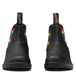 Blundstone Women's Original 2105 In Black With Rainbow Elastic And Contrast Stitching -Shoe Shop 2105 4 1 1100x