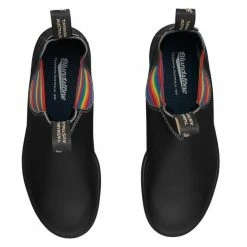 Blundstone Women's Original 2105 In Black With Rainbow Elastic And Contrast Stitching -Shoe Shop 2105 5 1 1100x