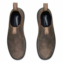 Blundstone Women's Non-Safety Work Boot 492 In Rustic Brown -Shoe Shop 4 9 492 rusticbrown overhead 1024x10 0ac198cb eed1 4bb2 b8a3 f5d85ed66216 1100x