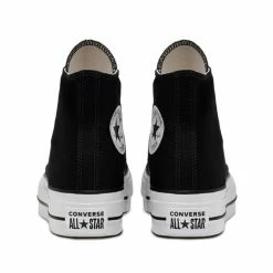 Converse Women's Chuck Taylor All Star Canvas Platform Hi In Black/White/White 12 Converse Women's Chuck Taylor All Star Canvas Platform Hi In Black/White/White -Shoe Shop 560845c f 08x1 2 1100x