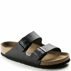 Birkenstock Arizona Softbed Birko-Flor In Black -Shoe Shop 5 5 551253 1100x