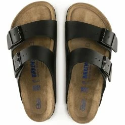 Birkenstock Arizona Softbed Birko-Flor In Black -Shoe Shop 5 5 551253 top 1100x