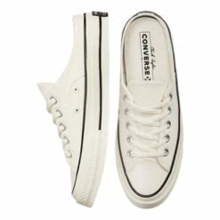 Converse Chuck 70 Mule Recycled Canvas In Egret/Egret/Black -Shoe Shop 6 1100x