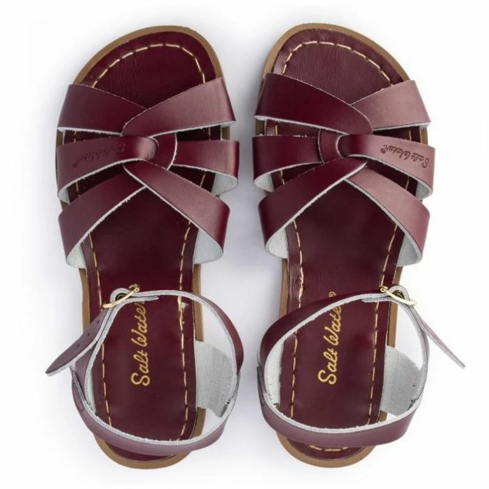 Salt Water Women's Original Sandal In Claret 3 Salt Water Women's Original Sandal In Claret