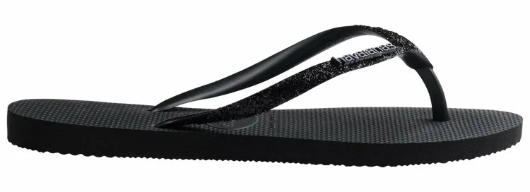 Havaianas Women's Slim Glitter II In Black 5 Havaianas Women's Slim Glitter II In Black - Image 3