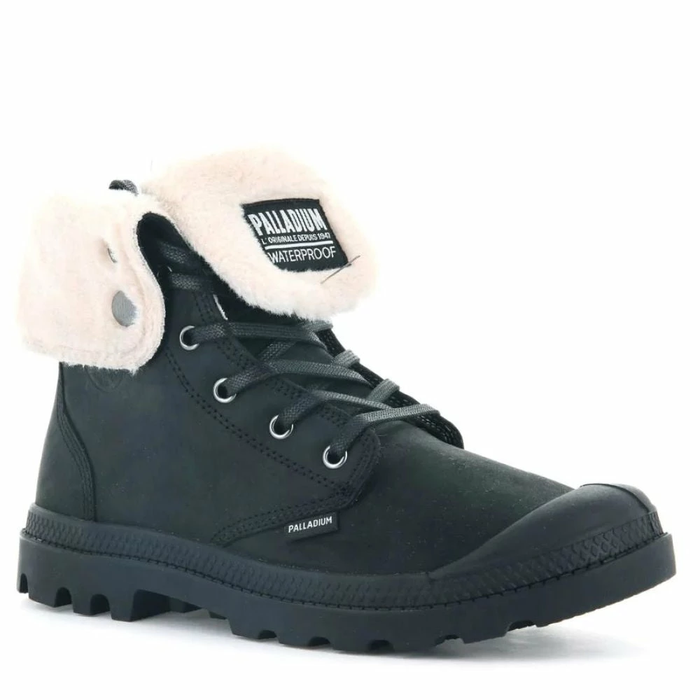 Palladium Baggy Leather ESS WPS In Black 4 Palladium Baggy Leather ESS WPS In Black - Image 2