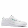 Reebok Women's Club C 85 In White/Green 2 Reebok Women's Club C 85 In White/Green -Shoe Shop RB AR0456 1053B 1 1100x