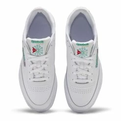 Reebok Women's Club C 85 In White/Green 8 Reebok Women's Club C 85 In White/Green -Shoe Shop RB AR0456 1053B 3 1100x