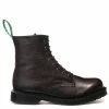 Solovair 8 Eye Derby Boot In Dark Brown Grain 2 Solovair 8 Eye Derby Boot In Dark Brown Grain -Shoe Shop SV 551 DB SG 118 1 1100x