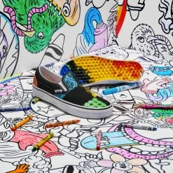 Vans X Crayola Classic Slip-On In DIY/Trace Your Dreams -Shoe Shop VN 0A5JMHARZ 4198 4 1100x
