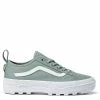Vans Women's Sentry Old Skool WC In Heavy Canvas Green Milieu