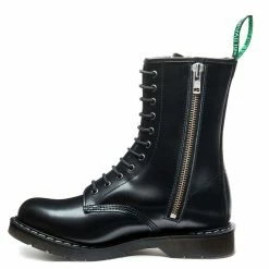 Solovair 11 Eye Zip Derby Boot In Black Hi-Shine -Shoe Shop WhatsAppImage2022 10 04at11.40.00AM 2 1100x