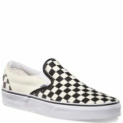 Vans Checkerboard Slip-On In Black/Off White 9 Vans Checkerboard Slip-On In Black/Off White -Shoe Shop b b 2 1100x