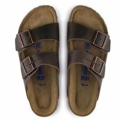 Birkenstock Arizona Softbed Oiled Leather In Habana -Shoe Shop b i birkenstock arizona softbed oiled leather habana 452761 4 1100x