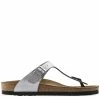 Birkenstock Gizeh Birko-Flor In Silver 1 Birkenstock Gizeh Birko-Flor In Silver -Shoe Shop b i birkenstock gizeh birk flor silver 43853 1 1100x