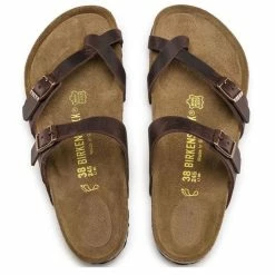 Birkenstock Women's Mayari Oiled Leather In Habana -Shoe Shop b i birkenstock mayari oiled leather habana 171321 4 1100x