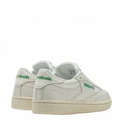 Reebok Women's Club C 85 Vintage In White 10 Reebok Women's Club C 85 Vintage In White -Shoe Shop bs8242 ftw photo back lateral top white 1100x