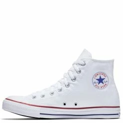 Converse Chuck Taylor All Star High Top In Optical White -Shoe Shop c o converse chuck taylor all star high top optical white m7650 1 1100x