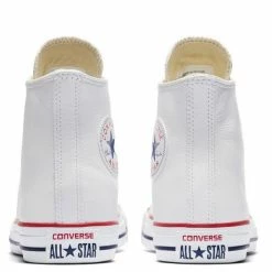 Converse Chuck Taylor All Star Leather High Top In Optic White 9 Converse Chuck Taylor All Star Leather High Top In Optic White -Shoe Shop c o converse chuck taylor all star leather high top black 132169c 5 1100x