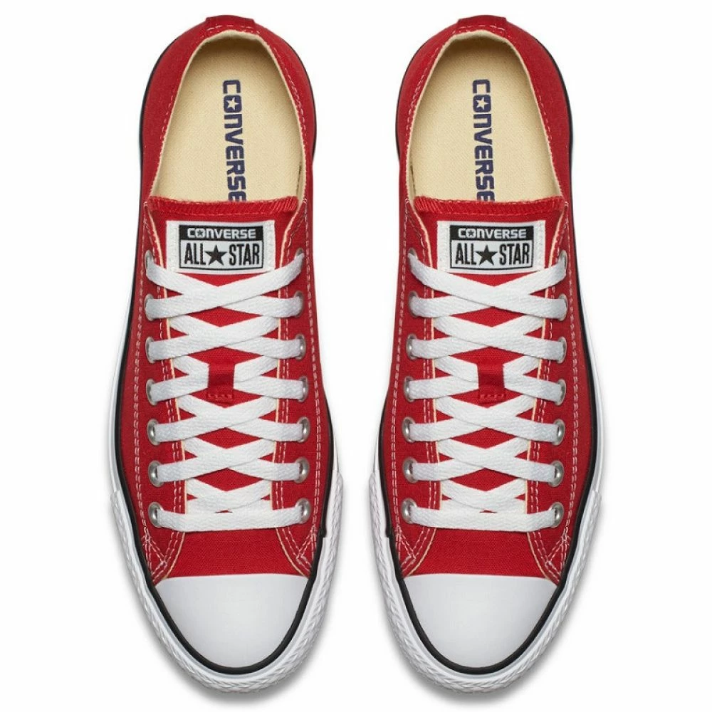 Converse Chuck Taylor All Star Low Top In Red 7 Converse Chuck Taylor All Star Low Top In Red - Image 5