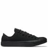 Converse Chuck Taylor All Star Mono Canvas Low Top In Black Monochrome -Shoe Shop c o converse chuck taylor all star monochrome canvas low top black m5039 1 1 1100x