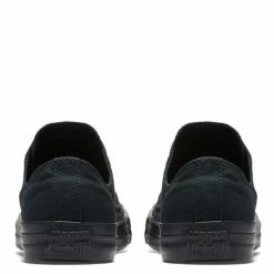 Converse Chuck Taylor All Star Mono Canvas Low Top In Black Monochrome -Shoe Shop c o converse chuck taylor all star monochrome canvas low top black m5039 5 1 1100x