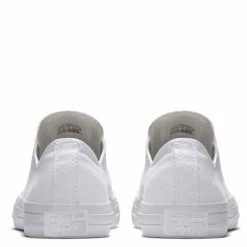 Converse Chuck Taylor All Star Mono Canvas Low Top In White Mono -Shoe Shop c o converse chuck taylor all star monochrome canvas low top white 1u647 5 1100x