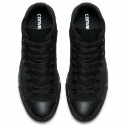 Converse Chuck Taylor All Star Mono Canvas High Top In Black Monochrome -Shoe Shop c o converse chuck taylor all star monochrome high top black m3310 4 1100x