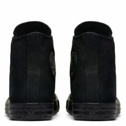 Converse Chuck Taylor All Star Mono Canvas High Top In Black Monochrome -Shoe Shop c o converse chuck taylor all star monochrome high top black m3310 5 1100x