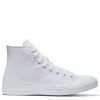 Converse Chuck Taylor All Star Mono Canvas High Top In White Monochrome -Shoe Shop c o converse chuck taylor all star monochrome high top white 1u646 3 1100x
