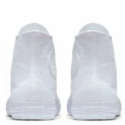 Converse Chuck Taylor All Star Mono Canvas High Top In White Monochrome -Shoe Shop c o converse chuck taylor all star monochrome high top white 1u646 5 1100x