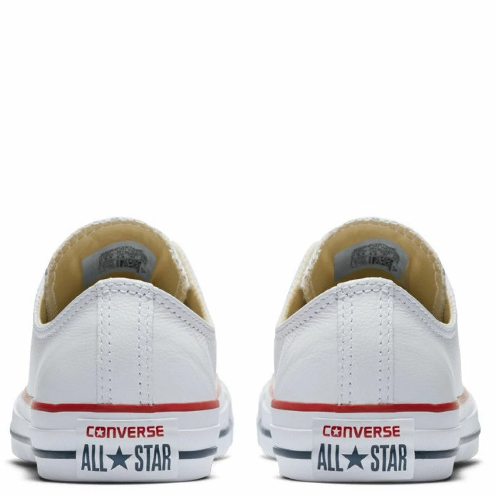 Converse Chuck Taylor All Star Leather Low Top In White 5 Converse Chuck Taylor All Star Leather Low Top In White - Image 3