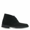 Clarks Women's Desert Boot In Black Suede -Shoe Shop cl 26155524 1346 1 1100x