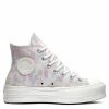 Converse Women's Chuck Taylor All Star Lift Platform Hi Inked In Egret/Gravel/Lt Arctic Pink