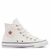 Converse Women's Chuck Taylor All Star Hi Hearts In Vintage White/White 2 Converse Women's Chuck Taylor All Star Hi Hearts In Vintage White/White -Shoe Shop cn a05139c 3587 1 1100x