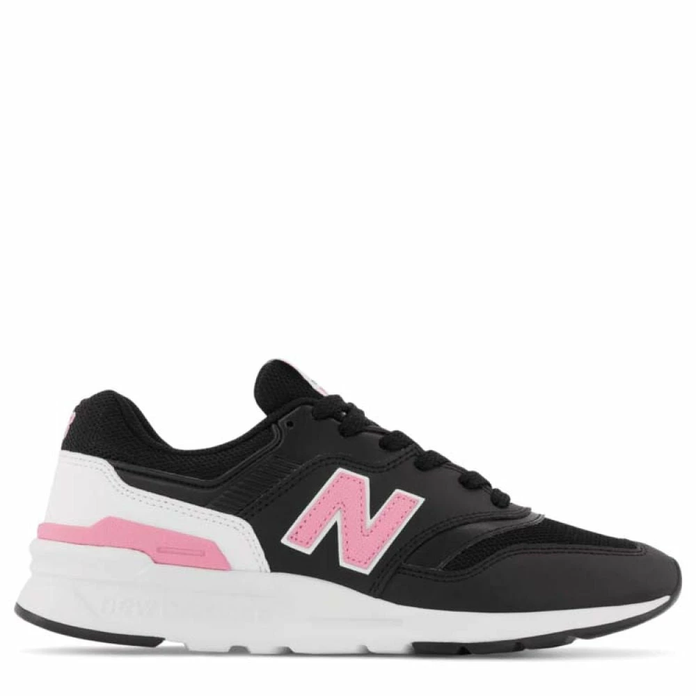 New Balance Women's 997H In Black With Bubblegum 3 New Balance Women's 997H In Black With Bubblegum
